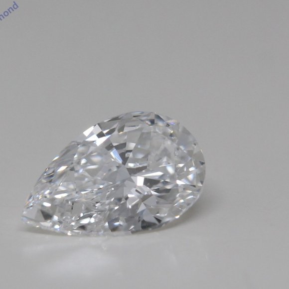 Pear Diamond Pendant 14K White (0.81 Ct D Vs1 ) Gia C47200016 - Picture 5 of 5